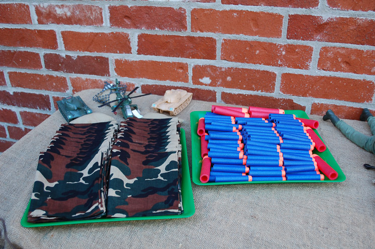 Soldier Nerf Gun Birthday Party featured by popular Arkansas lifestyle blogger, Maune Legacy