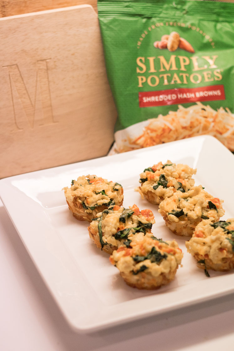 Healthy Hash Brown Bites: Made using fresh ingredients from Simply Potatoes®. - Healthy Hash Brown Bites by popular Arkansas lifestyle blogger Maune Legacy