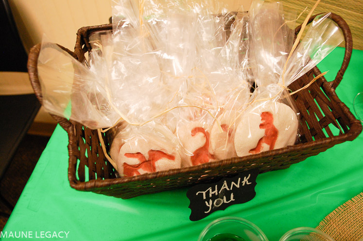 Dinosaur party ideas any kids would love, with Rex from the Toy Story movie. Festive dino treats, dinosaur hats, a Rex cake make this a fun party theme. - Dinosaur Party Ideas featured by popular Arkansas lifestyle blogger, Maune Legacy