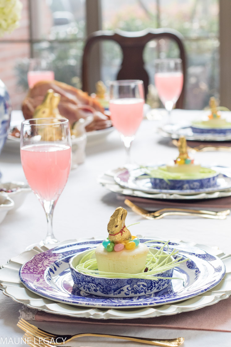 Lifestyle Blogger Maune Legacy shares recipes and ideas for the perfect Easter Dinner Menu including a glaze for your traditional ham. Check out these ideas on decorating the table, creating a centerpiece, and putting together a unique fruit display and dessert.