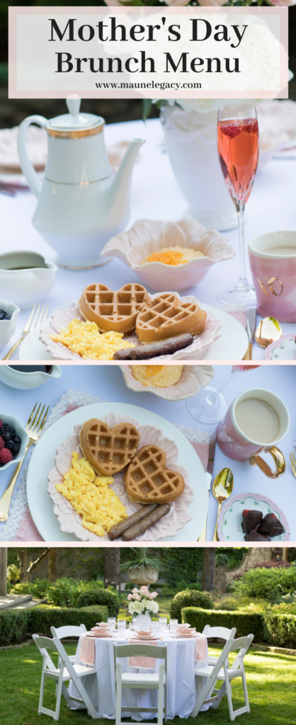 Arkansas lifestyle blogger Maune Legacy shares Mother's Day Brunch ideas including brunch menu ideas and a lovely pink table setting and centerpiece that could also double for a garden party. Click here now for the full details. #mothersdaybrunch #mothersdayrecipes #mothersdaylunch #gardenparty #mothersdaybrunchmenu #brunchmenu