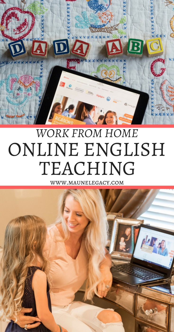 Arkansas lifestyle blogger Maune Legacy shares about the rewarding benefits of online English teaching programs and the job opportunities that exist to help teachers earn supplemental income or provide people who love children with a valuable home-based part-time income. Click here now for the details. #onlineenglishteaching #workfromhome #dadaabcpartner