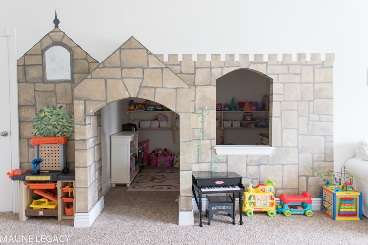 Top Arkansas lifestyle blogger, Jennifer from Maune Legacy, shares creative family playroom ideas great for any age. Click now to see the colorful decor!