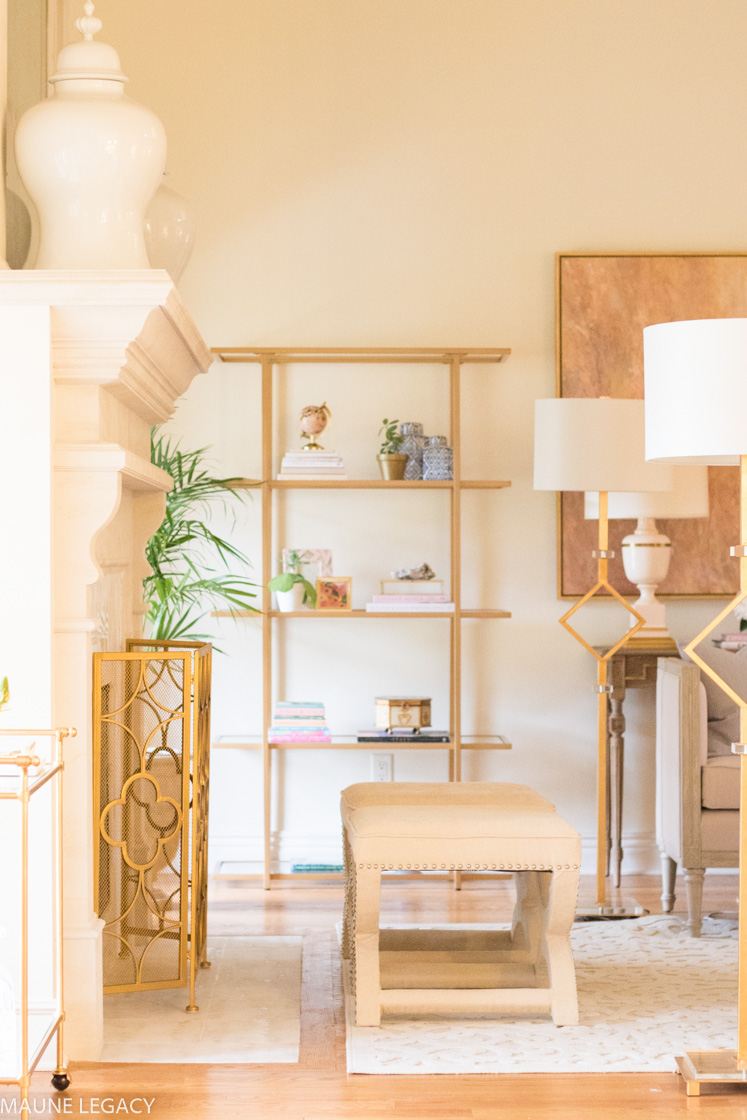 Top Arkansas lifestyle blogger, Jennifer from Maune Legacy, shares a gorgeous neutral living room design and remodel. Click to see remodel and design ideas!