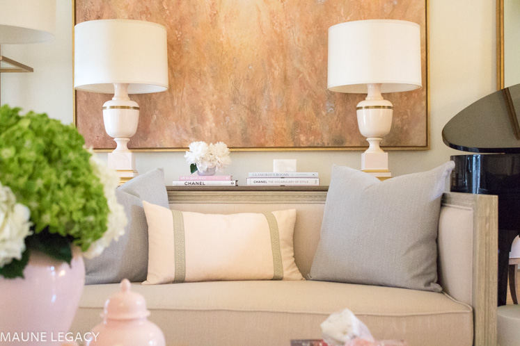 Top Arkansas lifestyle blogger, Jennifer from Maune Legacy, shares a gorgeous neutral living room design and remodel. Click to see remodel and design ideas!