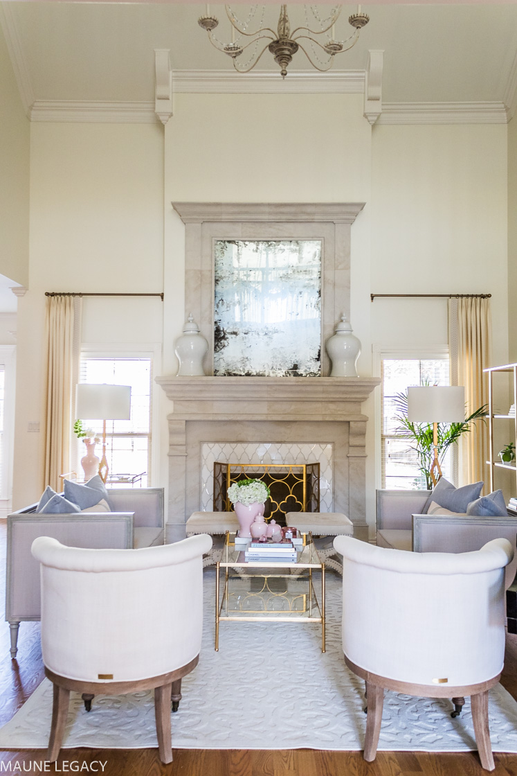 Top Arkansas lifestyle blogger, Jennifer from Maune Legacy, shares the process of working with a designer to create a transformational interior design plan.