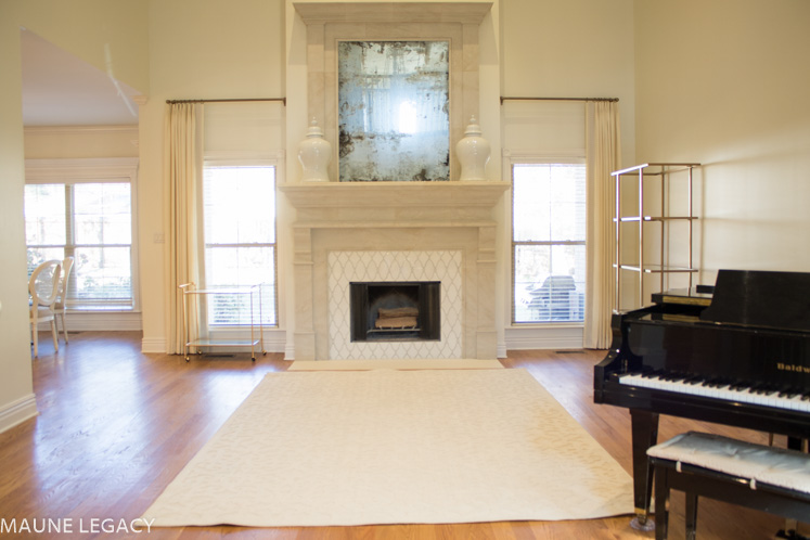 Top Arkansas lifestyle blogger, Jennifer from Maune Legacy, shares the process of working with a designer to create a transformational interior design plan.