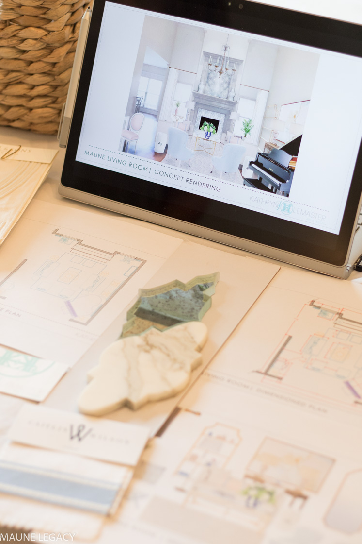 Top Arkansas lifestyle blogger, Jennifer from Maune Legacy, shares the process of working with a designer to create a transformational interior design plan.