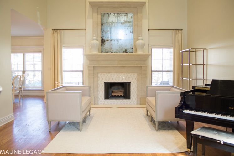 Top Arkansas lifestyle blogger, Jennifer from Maune Legacy, shares the process of working with a designer to create a transformational interior design plan.