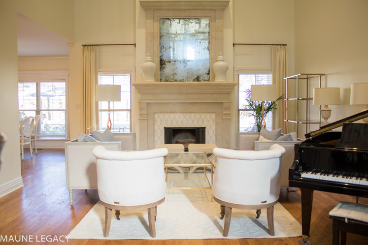 Top Arkansas lifestyle blogger, Jennifer from Maune Legacy, shares the process of working with a designer to create a transformational interior design plan.