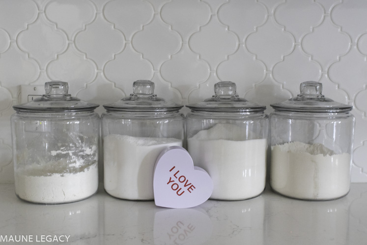 Valentine's Kitchen Decor