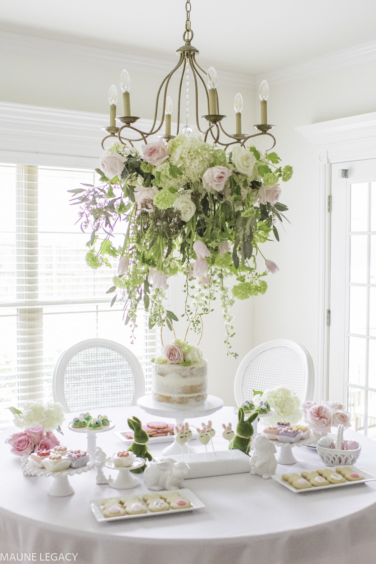 a stunning Easter dessert spread