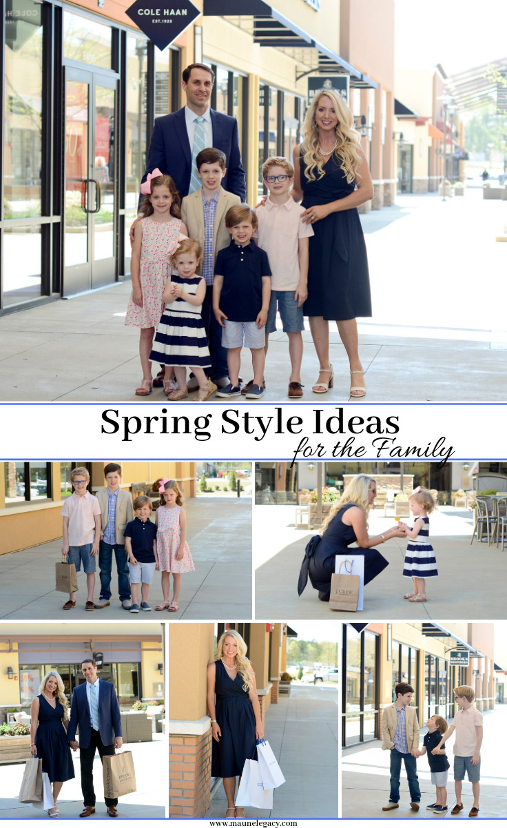Top Arkansas lifestyle blogger, Jennifer from Maune Legacy, shares spring style ideas for the family at the Outlets of Little Rock. Click to see them all!