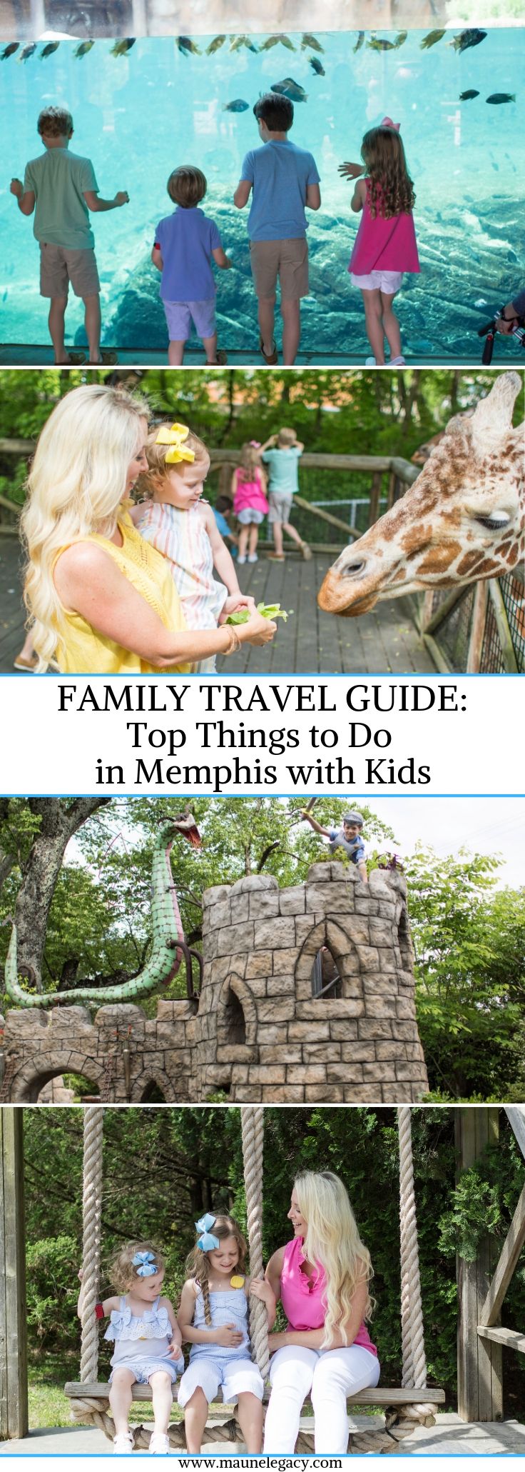Top Arkansas lifestyle blogger, Jennifer from Maune Legacy, shares fun things to do in Memphis with kids. Click for her Tennessee family vacation guide!