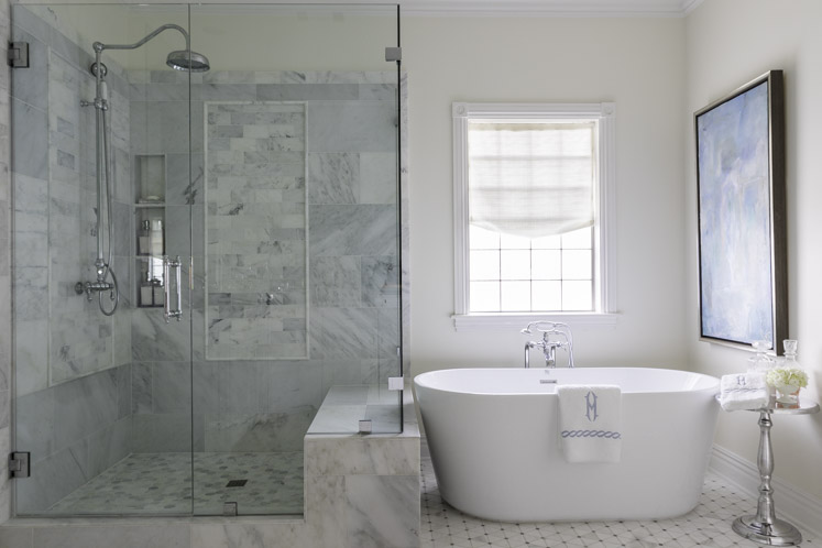 Bathroom Remodel with Freestanding Tub