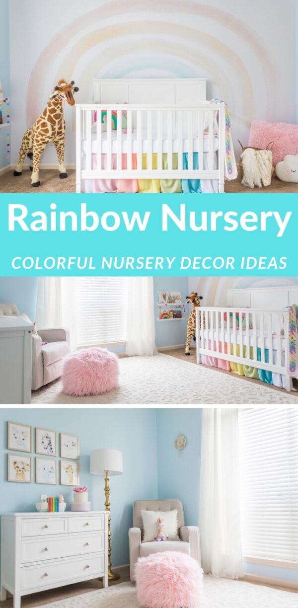 Rainbow Baby Nursery Decor | Home Design & Lifestyle | Jennifer Maune
