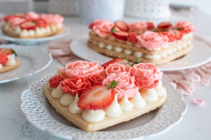 How to Make a Heart Cream Tart Cake | Recipes | Jennifer Maune