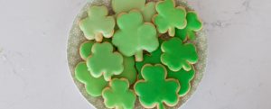 This Shamrock cookies recipe is simple, fun to make with your family, and produces the perfect sugar cookie and so fun for a St. Patrick’s Day dessert! Learn how to make a classic sugar cookie recipe along with glacé icing for a festive St. Patrick’s Day food option.