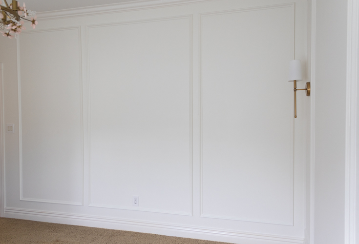 How to install wainscoting.