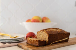 This easy Apple Spice Bread recipe is the perfect fall quick bread recipe to go with your morning coffee on a crisp fall day. You'll also find 20+ cozy fall recipes to enjoy.