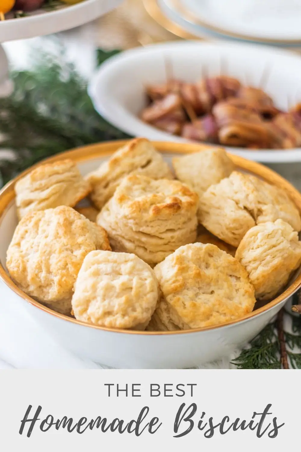 You'll love this recipe for the best homemade biscuits that include detailed instructions for creating a buttery, flaky homemade biscuit. These are a great addition to your breakfast or brunch menu.