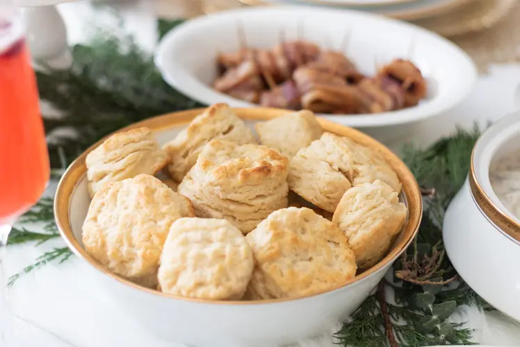 You'll love this recipe for the best homemade biscuits that include detailed instructions for creating a buttery, flaky homemade biscuit. These are a great addition to your breakfast or brunch menu.