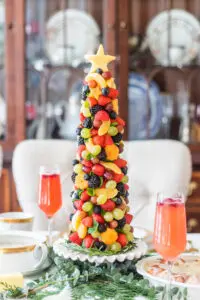 fruit christmas tree