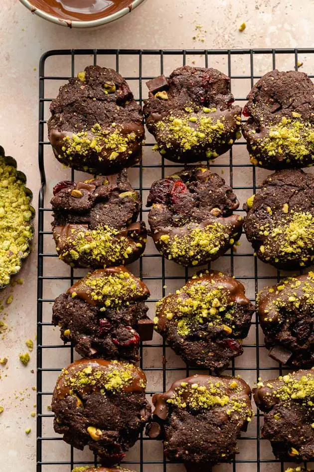 cranberry pistachio cocoa cookie recipe