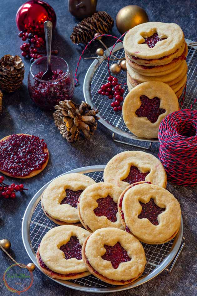 eggless linzer cookie recipe