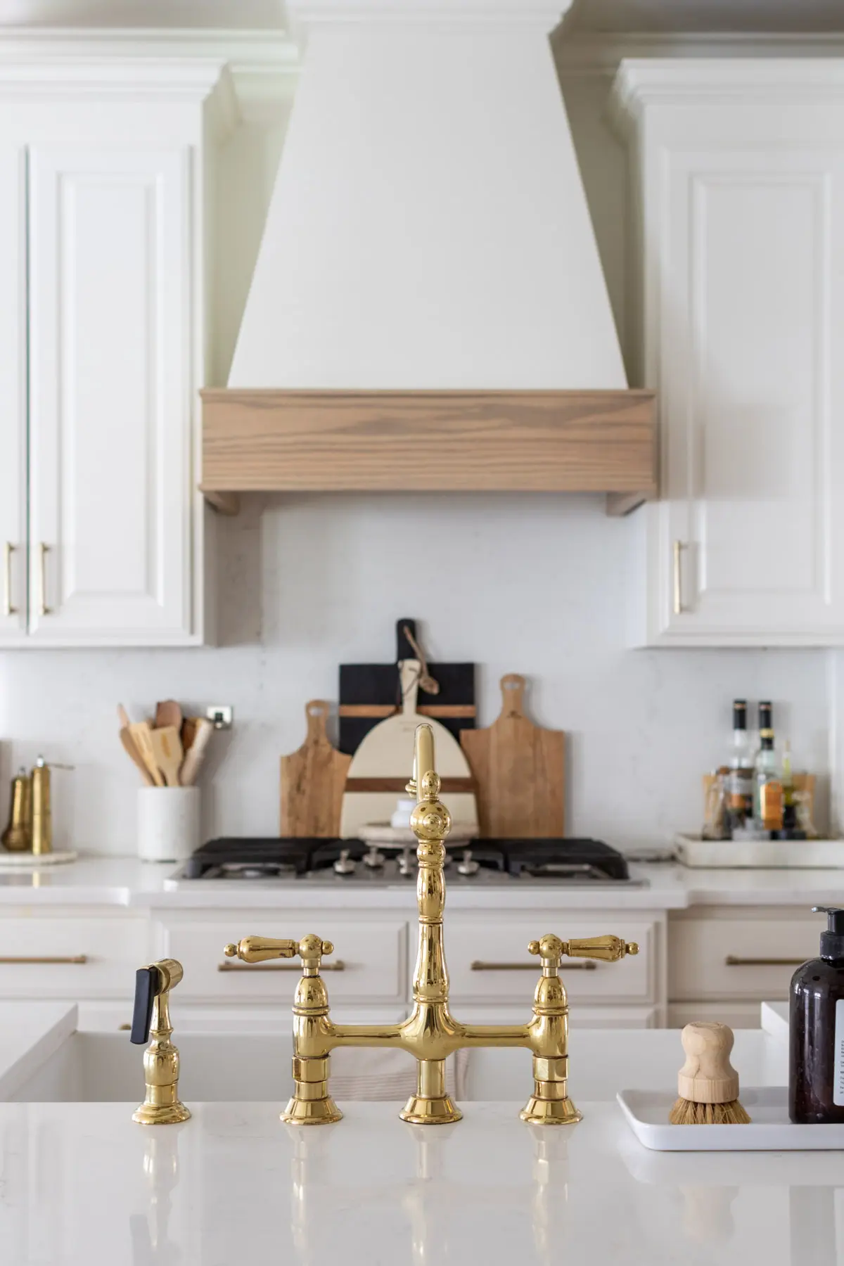 brass bridge faucet