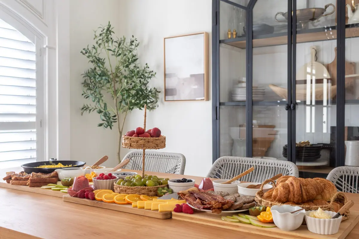 breakfast charcuterie board
